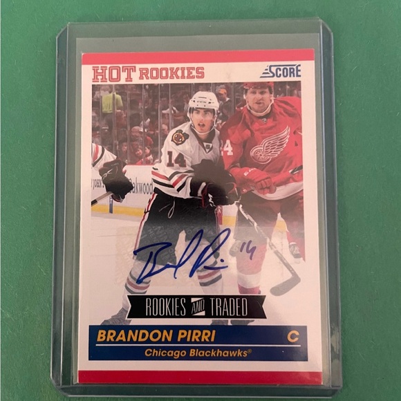 Panini Other - Autographed Brandon Pirri Hot Rookies Card